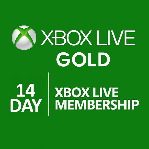 Xbox Live GOLD Subscription Card 14 Days XBOX LIVE GLOBAL